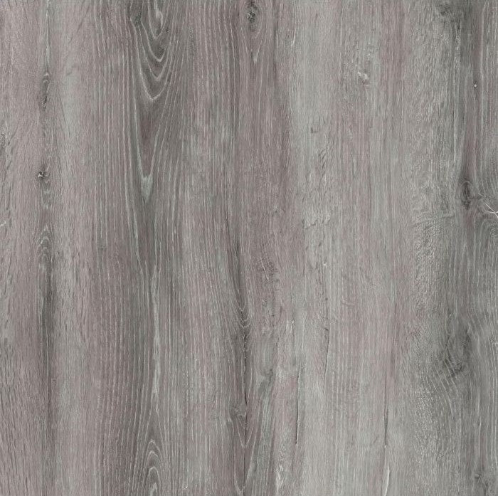 SPC Vinyl Click Flooring Wood Plank 1220mm x 180mm Grey Oak 5.35mm Thick - Pack Of 10