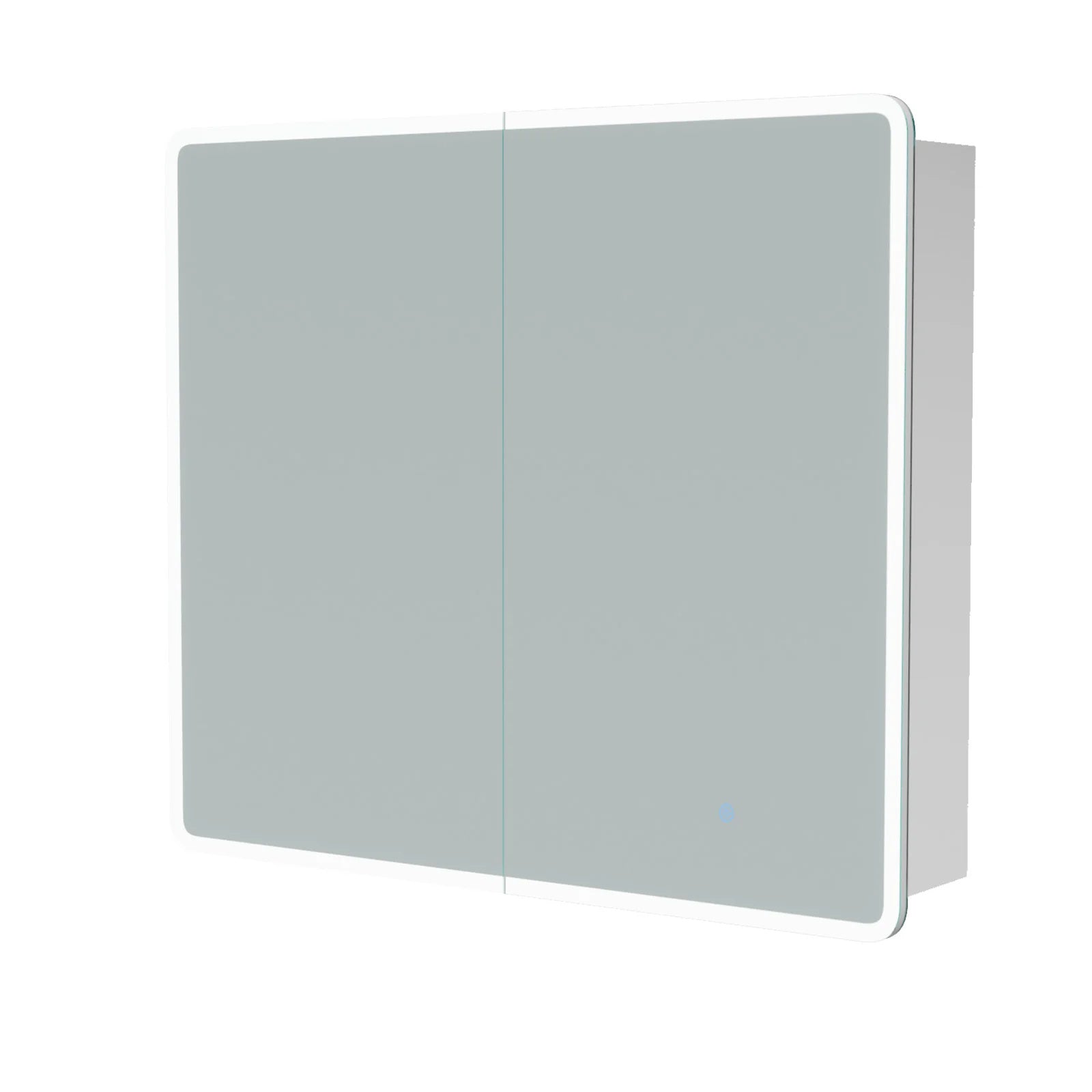 LED Bathroom Mirror Cabinet 2 Doors 800 x 130 x 700mm with Sensor