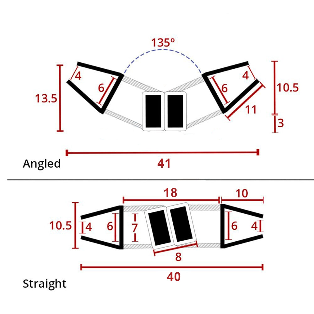 Clear 135° Magnetic Shower Enclosure Seal 6mm x 2000mm