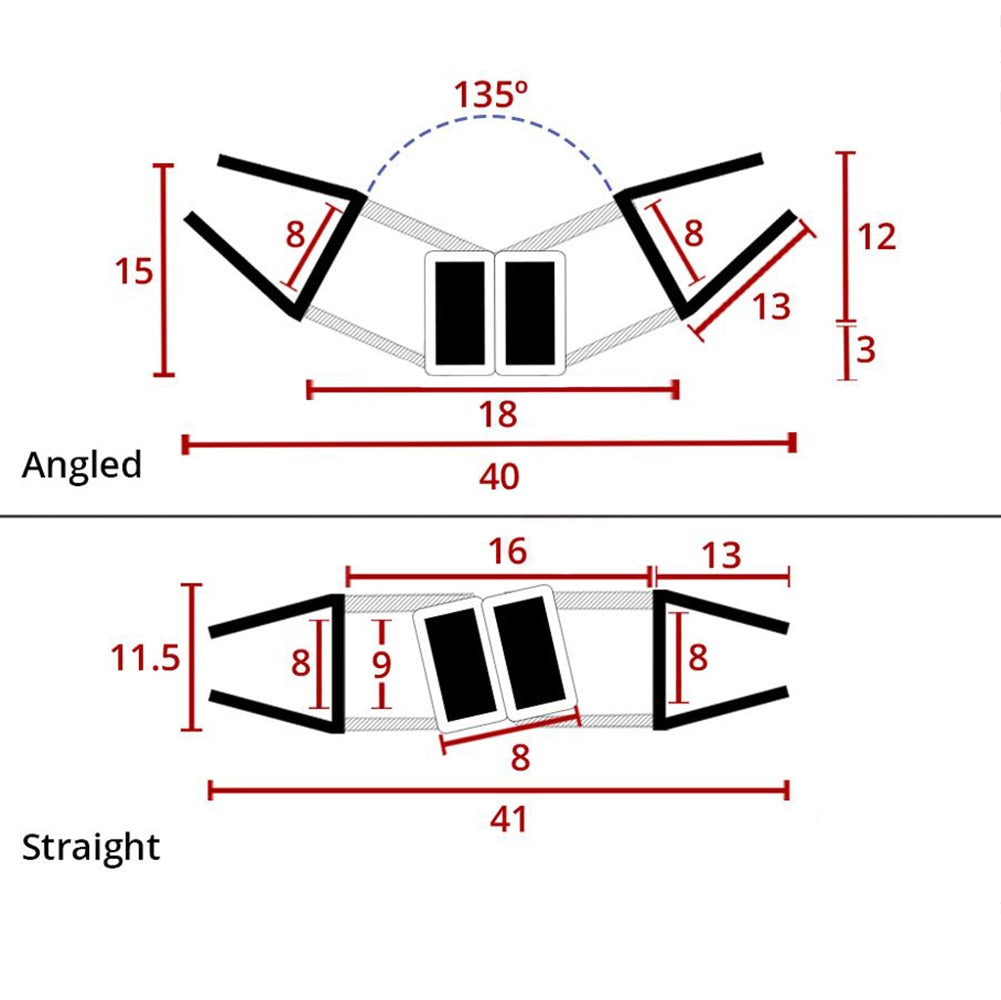 Clear 135° Magnetic Shower Enclosure Seal 8mm x 2000mm