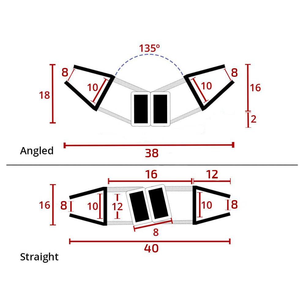 Clear 135° Magnetic Shower Enclosure Seal 10mm X 2000mm