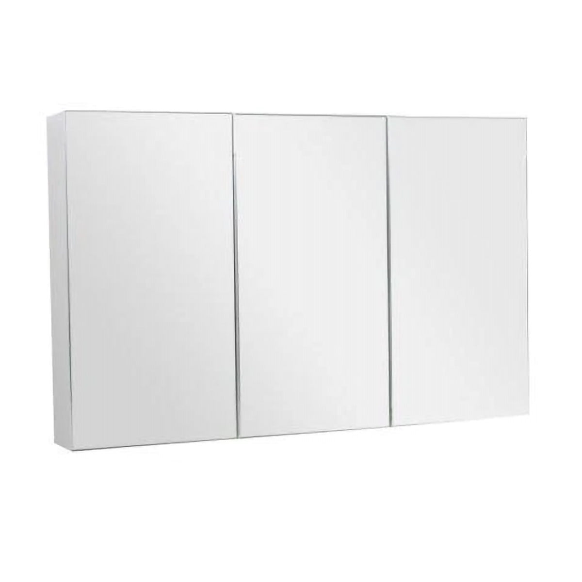 McCann 1200mm Mirror 3 Door Shaving Cabinet White