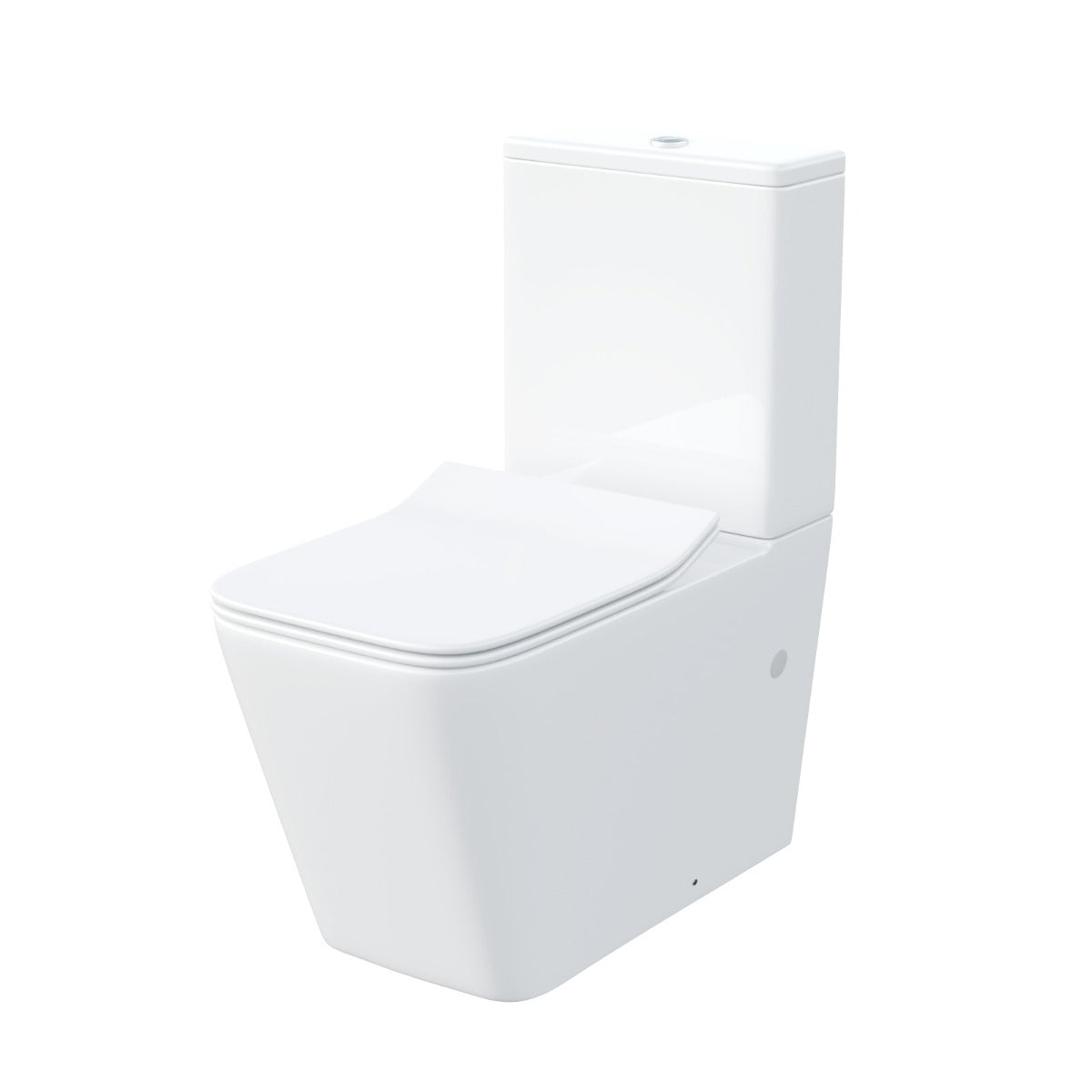 Merton 1700mm Bath, 600mm Vanity Basin Unit & Modern Rimless Toilet White