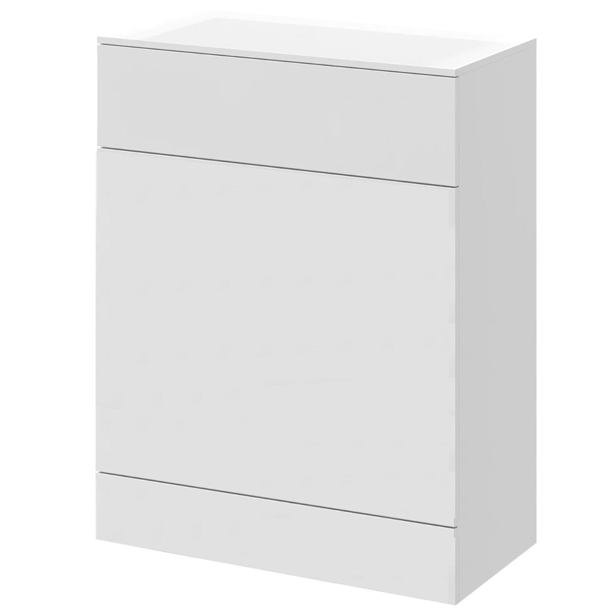 Back to Wall WC Toilet Unit 600mm Gloss White