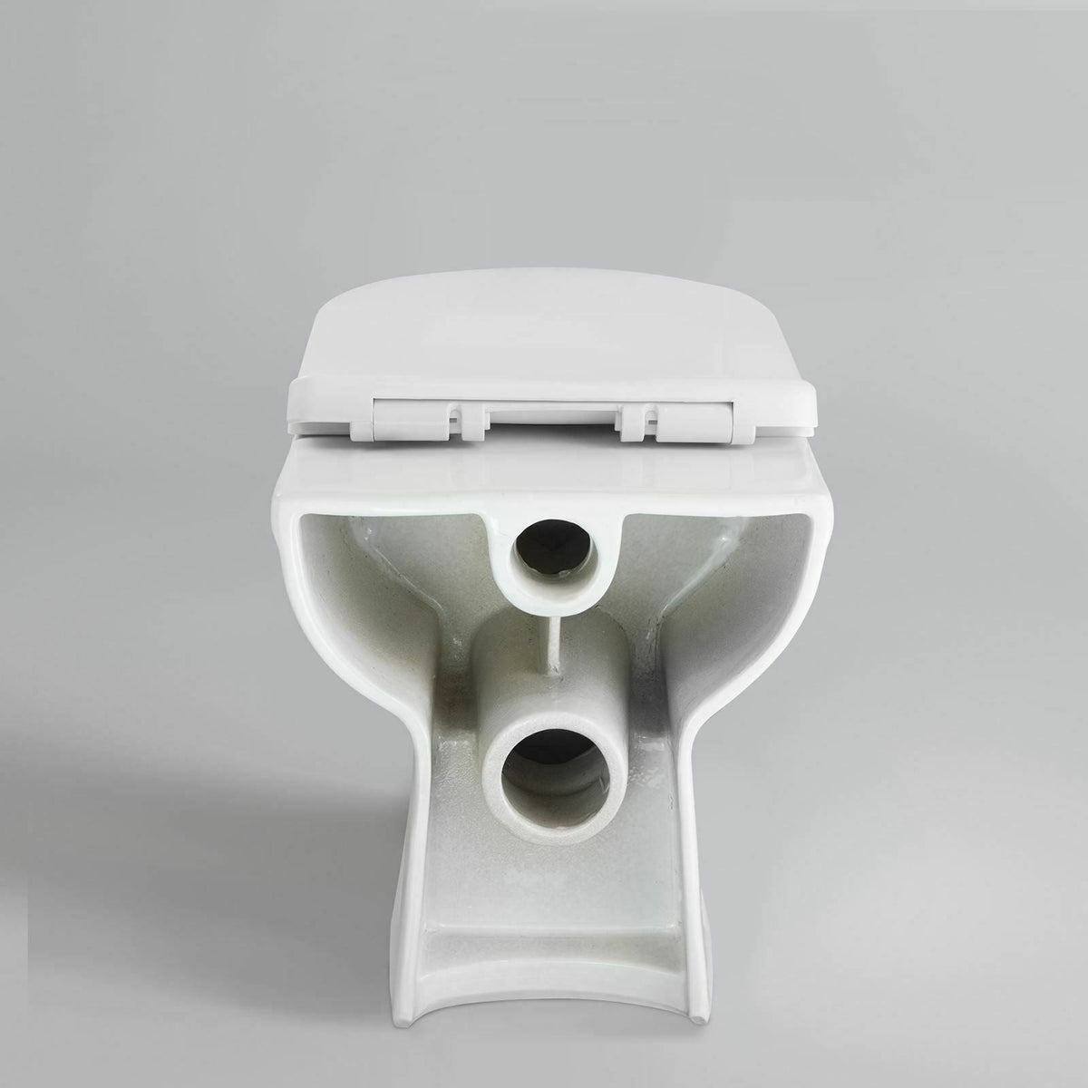 Debra Back To Wall Ceramic WC Toilet Pan with Soft Close Seat