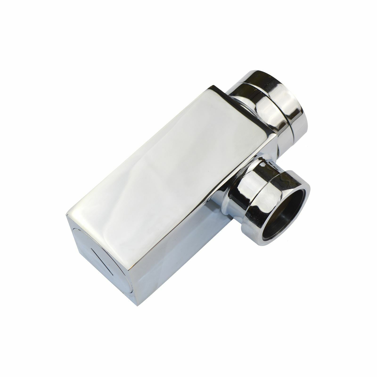 Square Bottle Trap & Outlet Pipe Chrome Bathroom Basin Sink Brass