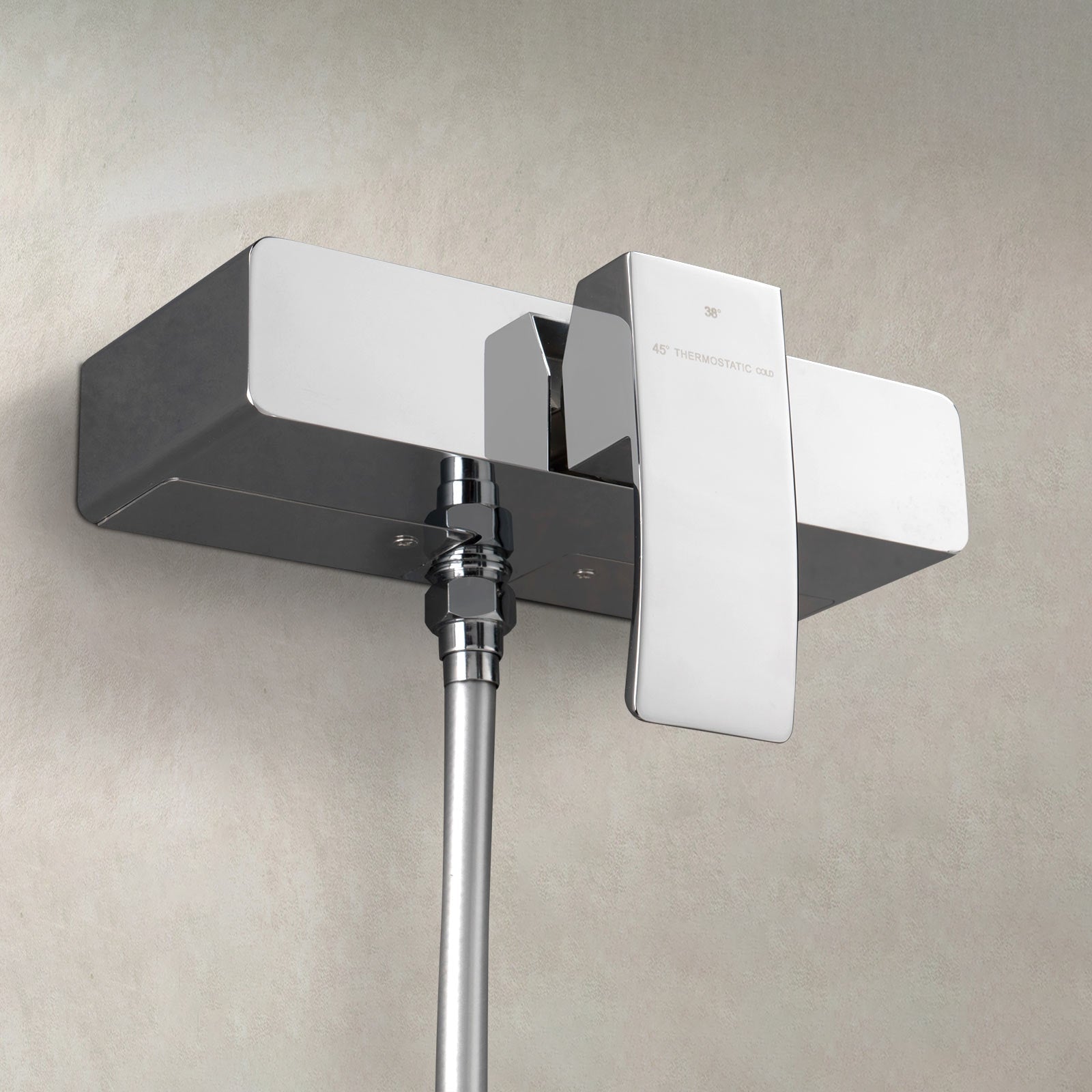 Rennan Exposed Thermostatic Cool Touch Shower Mixer Valve