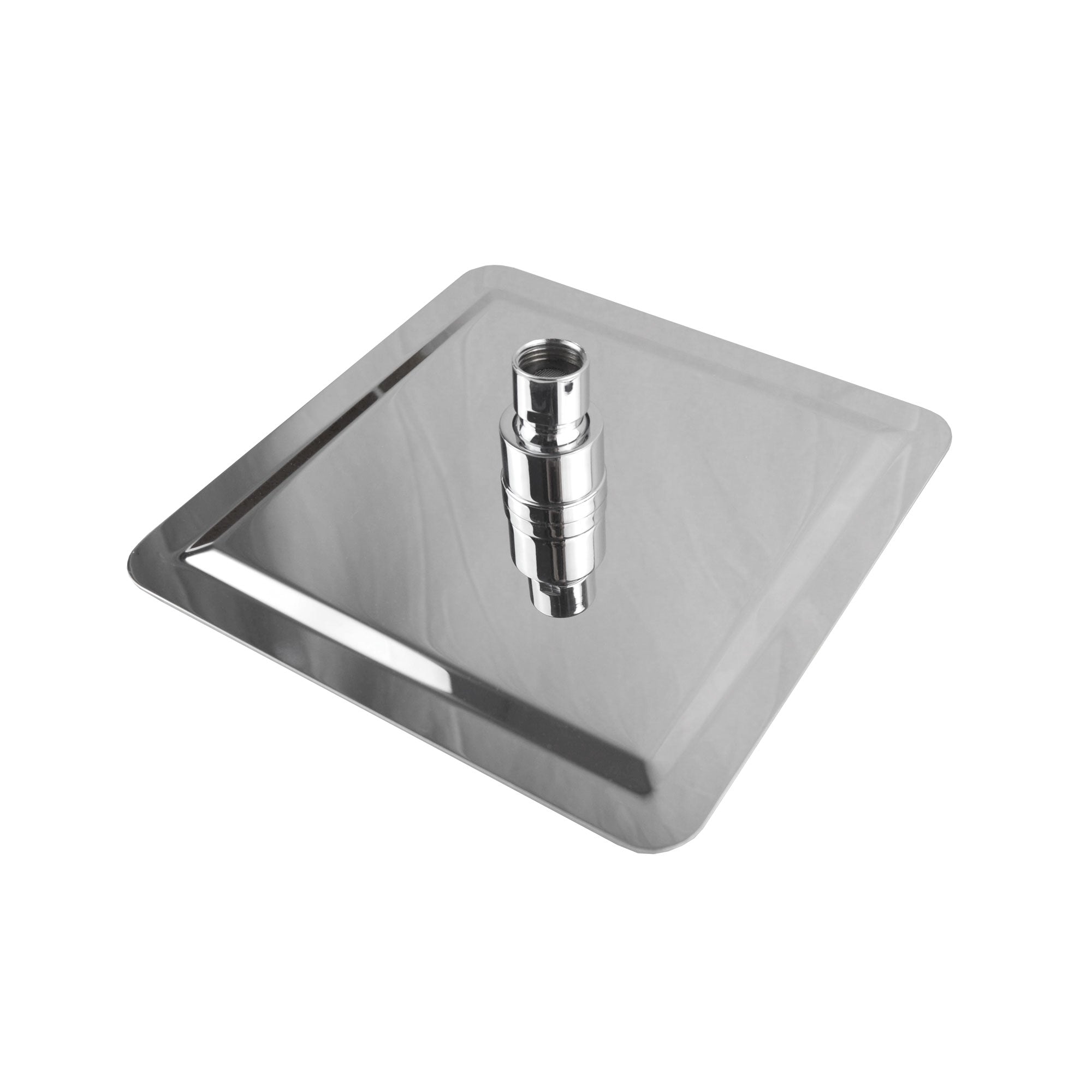 Modern Square 400mm x 4mm Ultra Thin Shower Head Chrome Finish