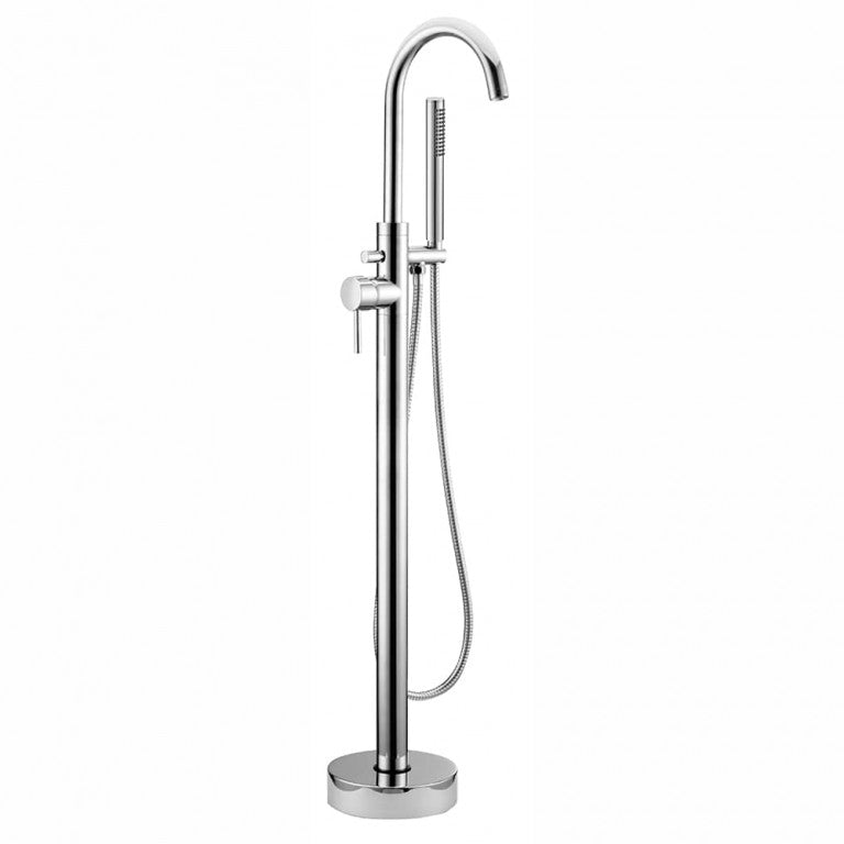 Morgan Freestanding Bath Mixer Tap & Shower Handset Chrome