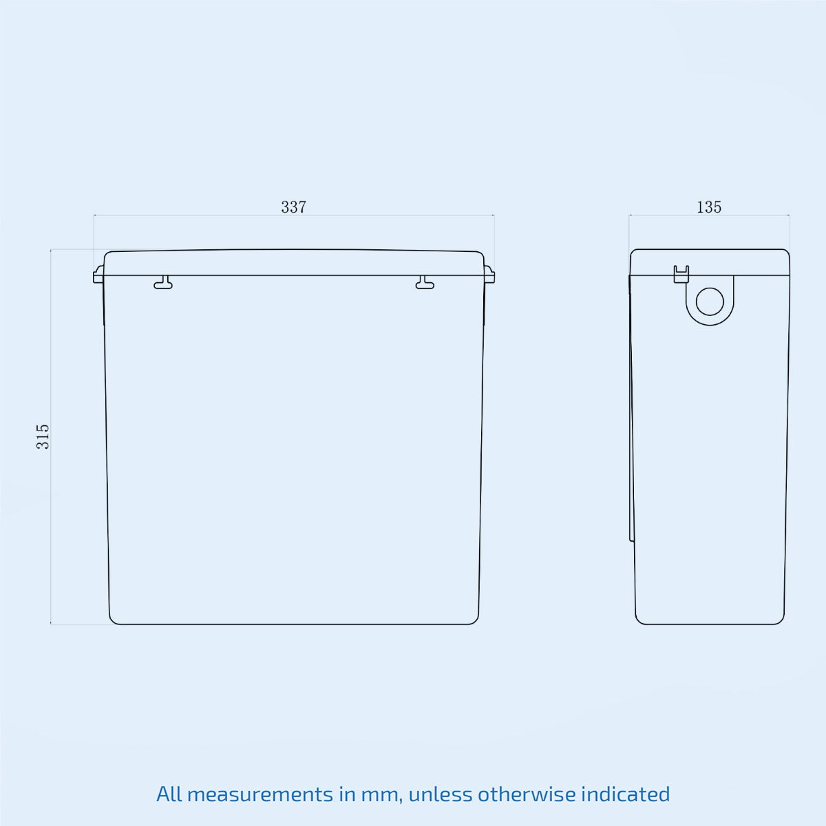 Ellen 450mm Vanity Basin Unit, WC Unit & Elora Back To Wall Toilet White