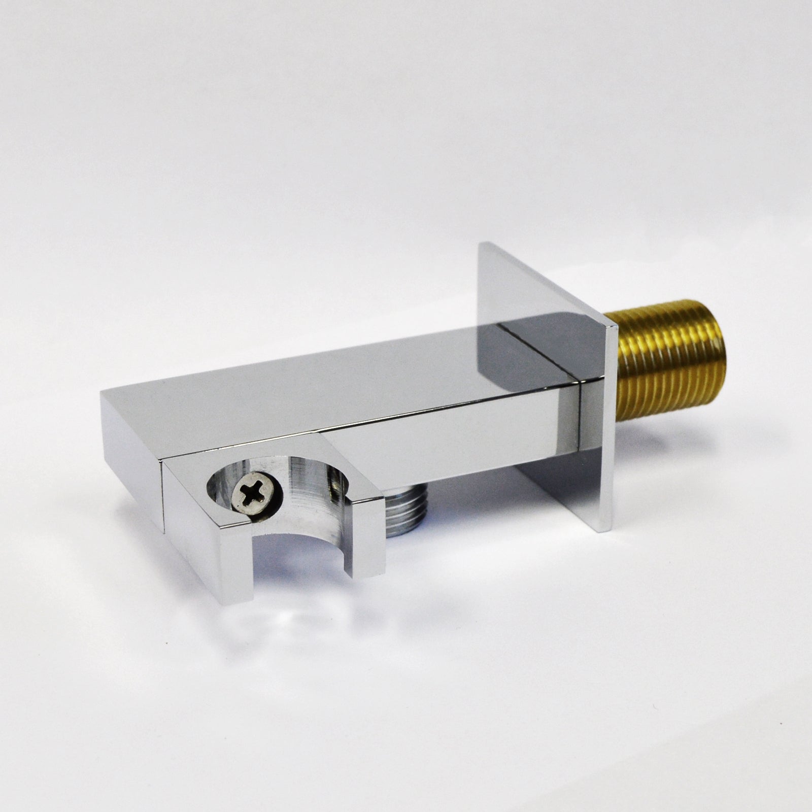 1 Way Chrome Square Hand Held Concealed Thermostatic Mixer Valve Shower Lotus