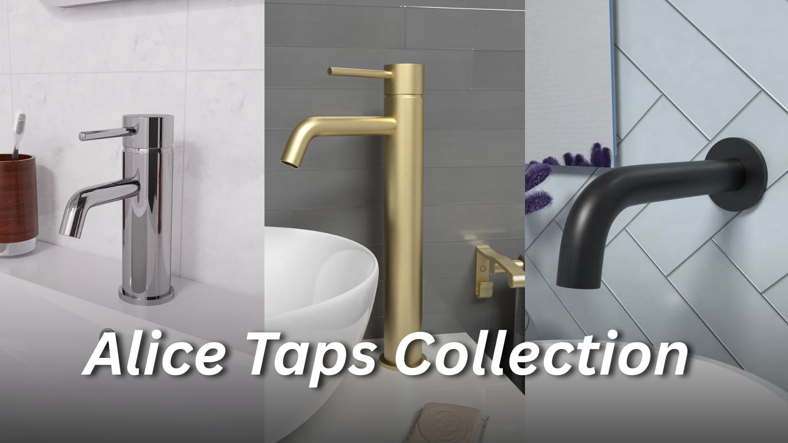 Modern Bathroom Tap Inspiration: Discover the Alice Tap Collection