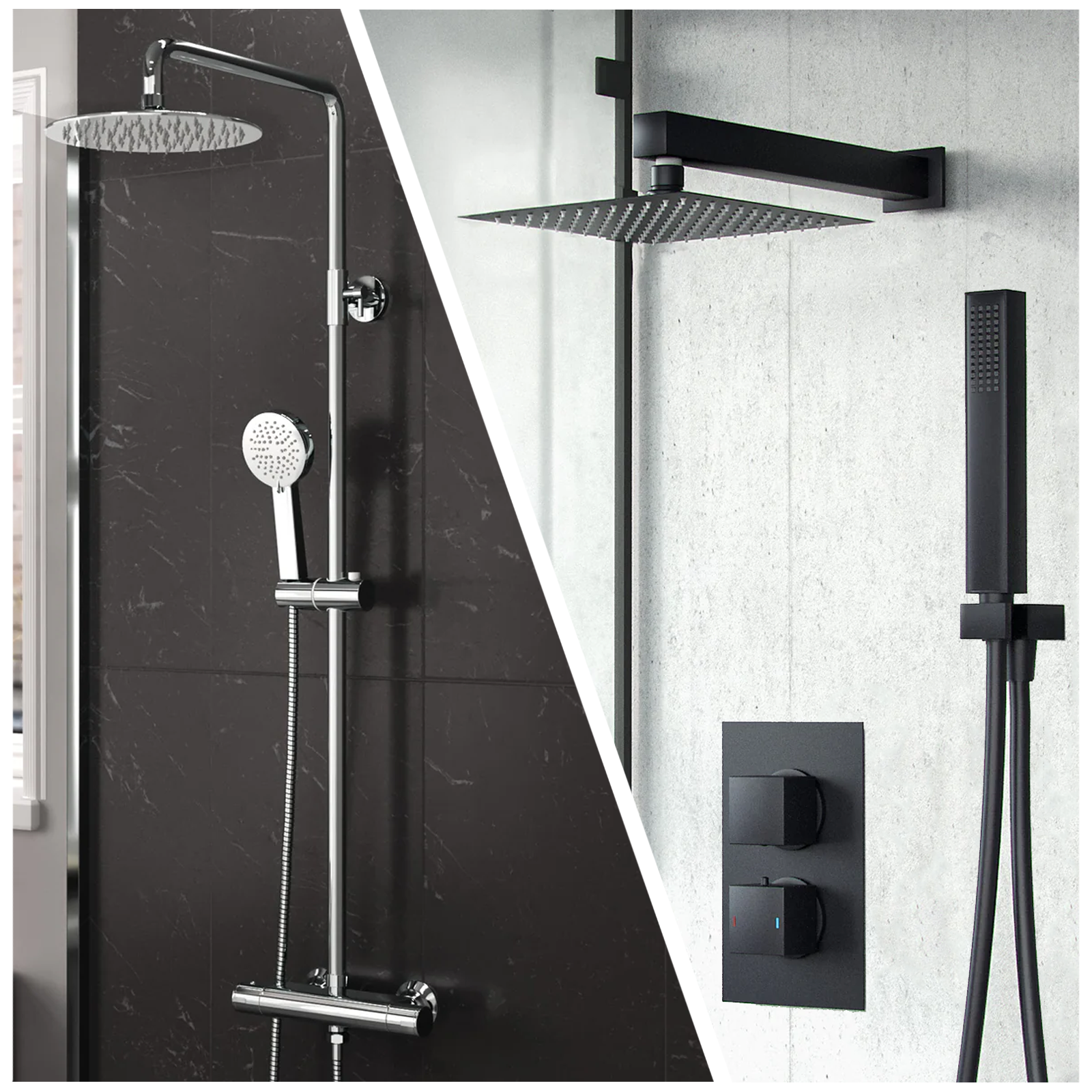 Concealed or Exposed showers: Which is Suitable for You?