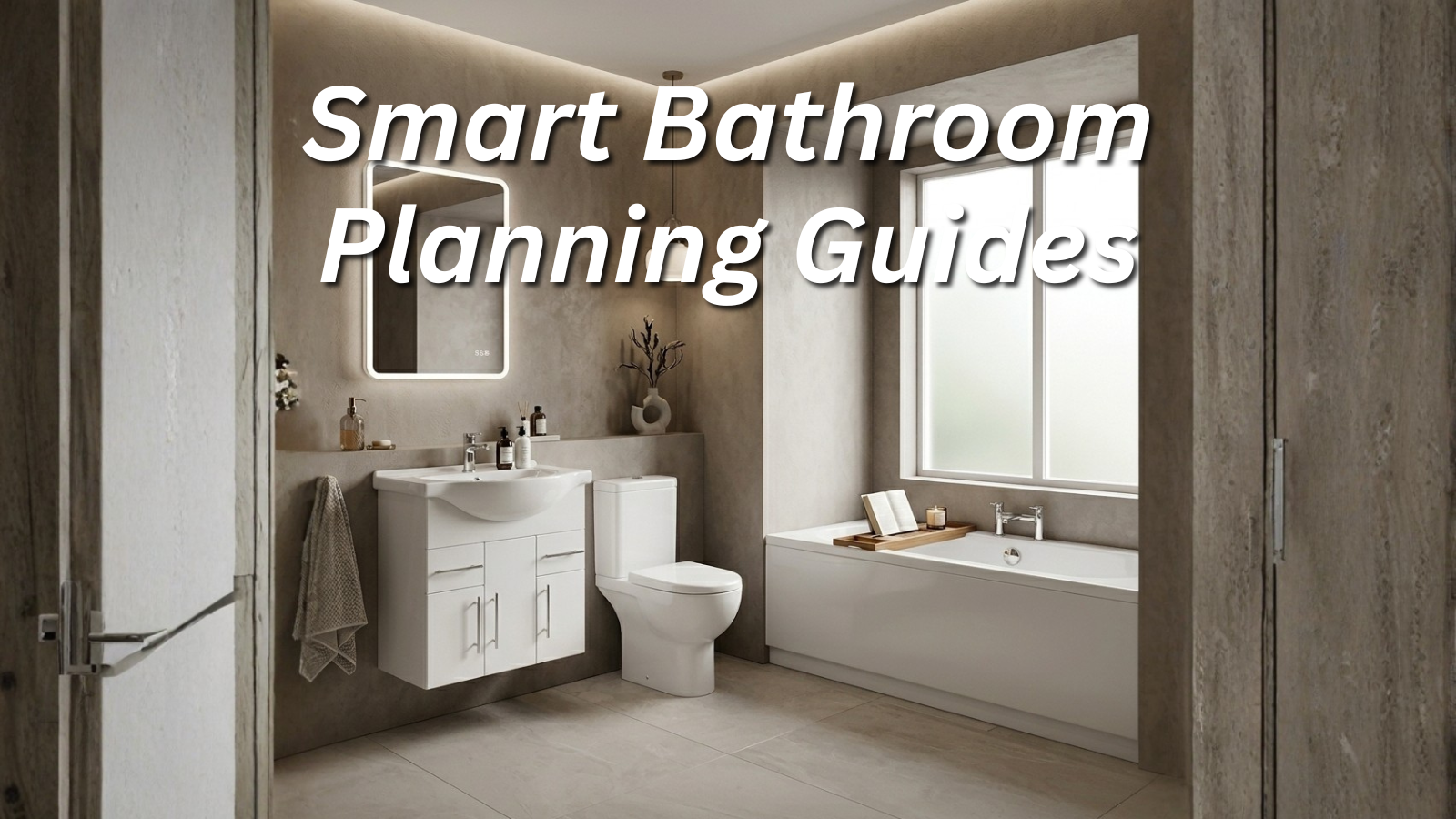 Smart Bathroom Planning Ideas UK: Save Space & Design Smart - Bathroom Republic UK Free Delivery 
