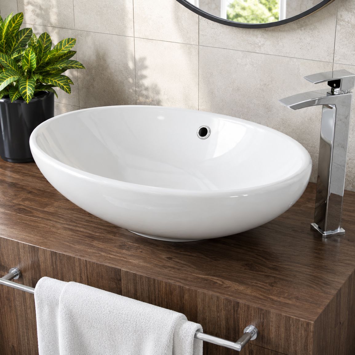 Guide to bathroom basin types — pedestal, wall-mounted, counter-top and corner basins — Bathroom Republic UK