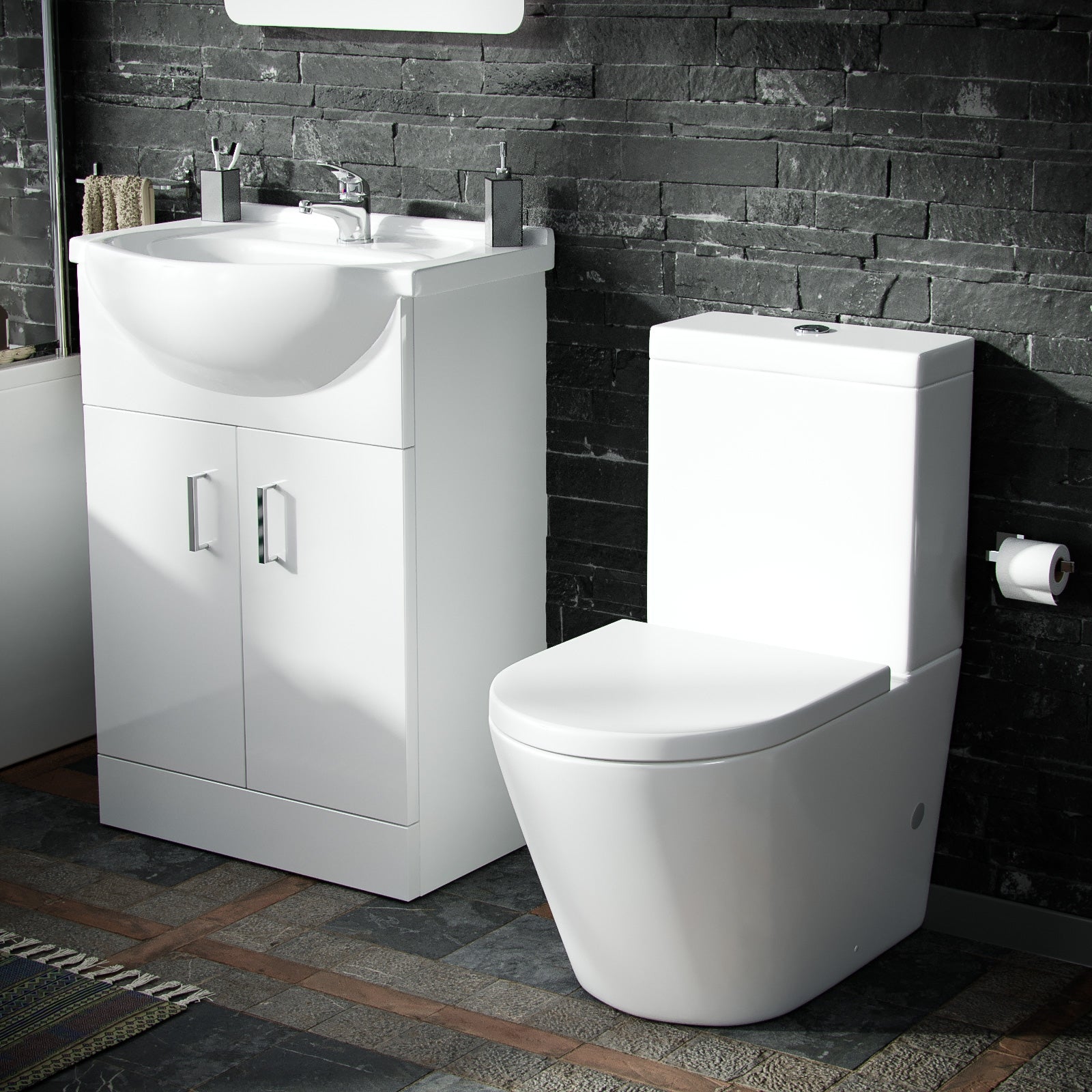 x Vanity & Toilet Suites