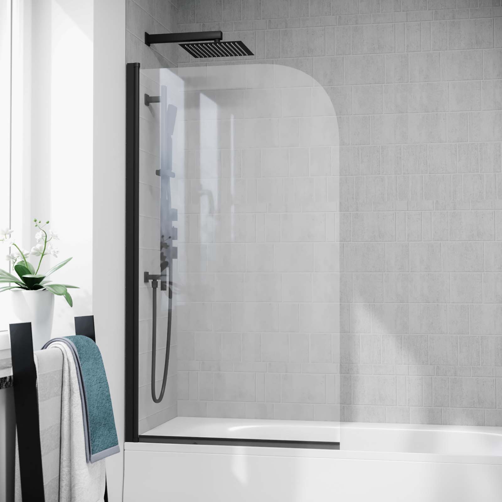 Curved Bath Screens