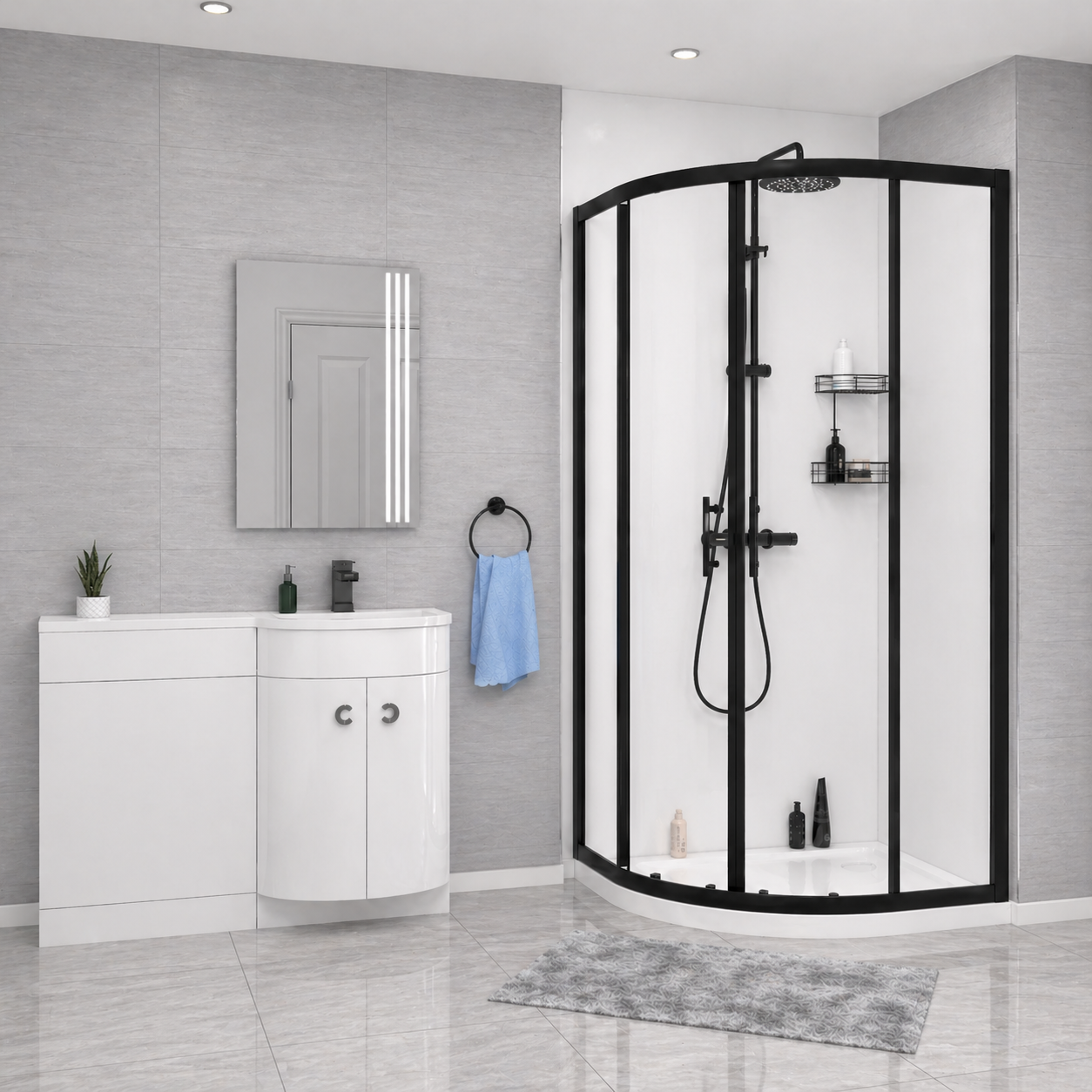 Vanity & WC Enclosure Suites