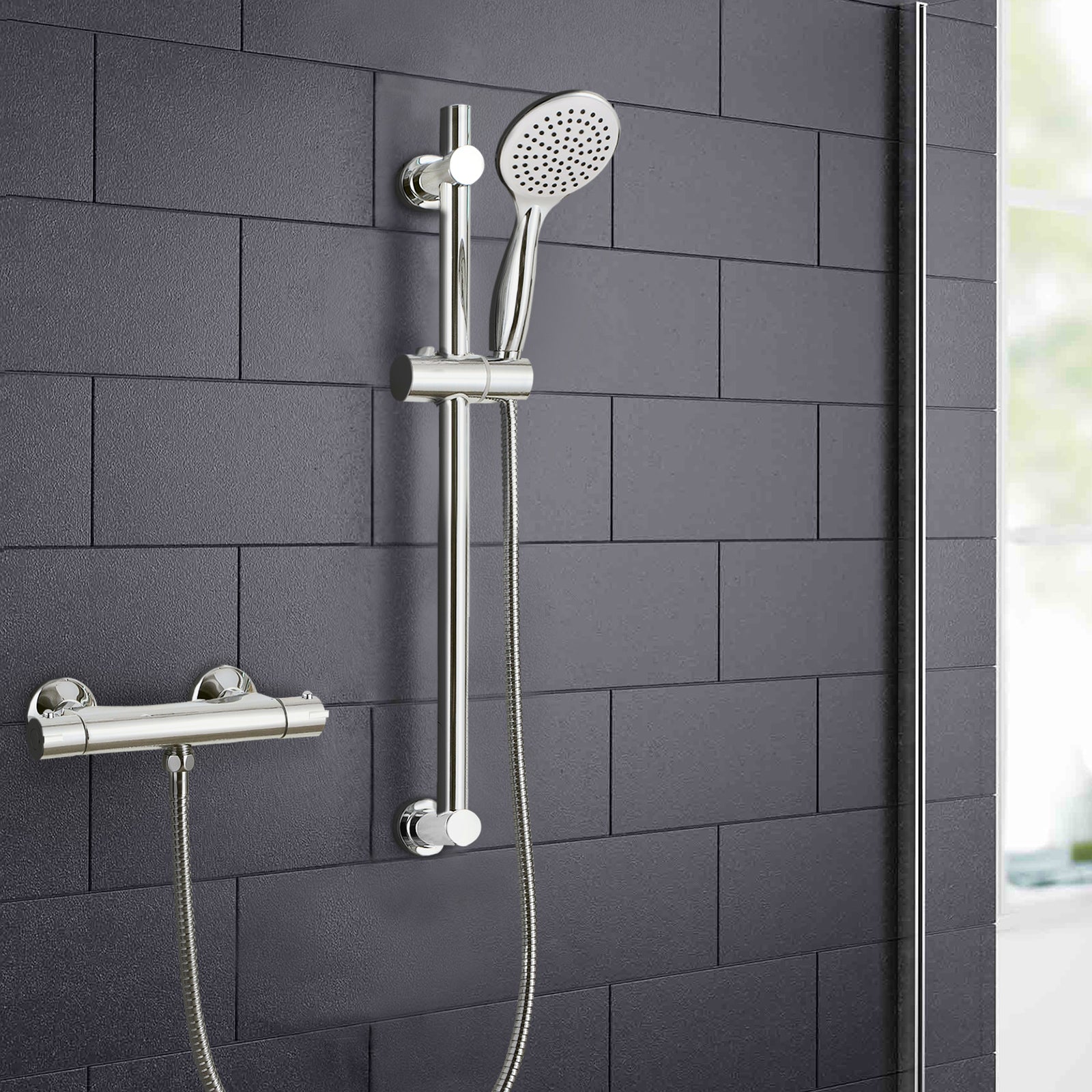 Shower Rail & Handset Sets