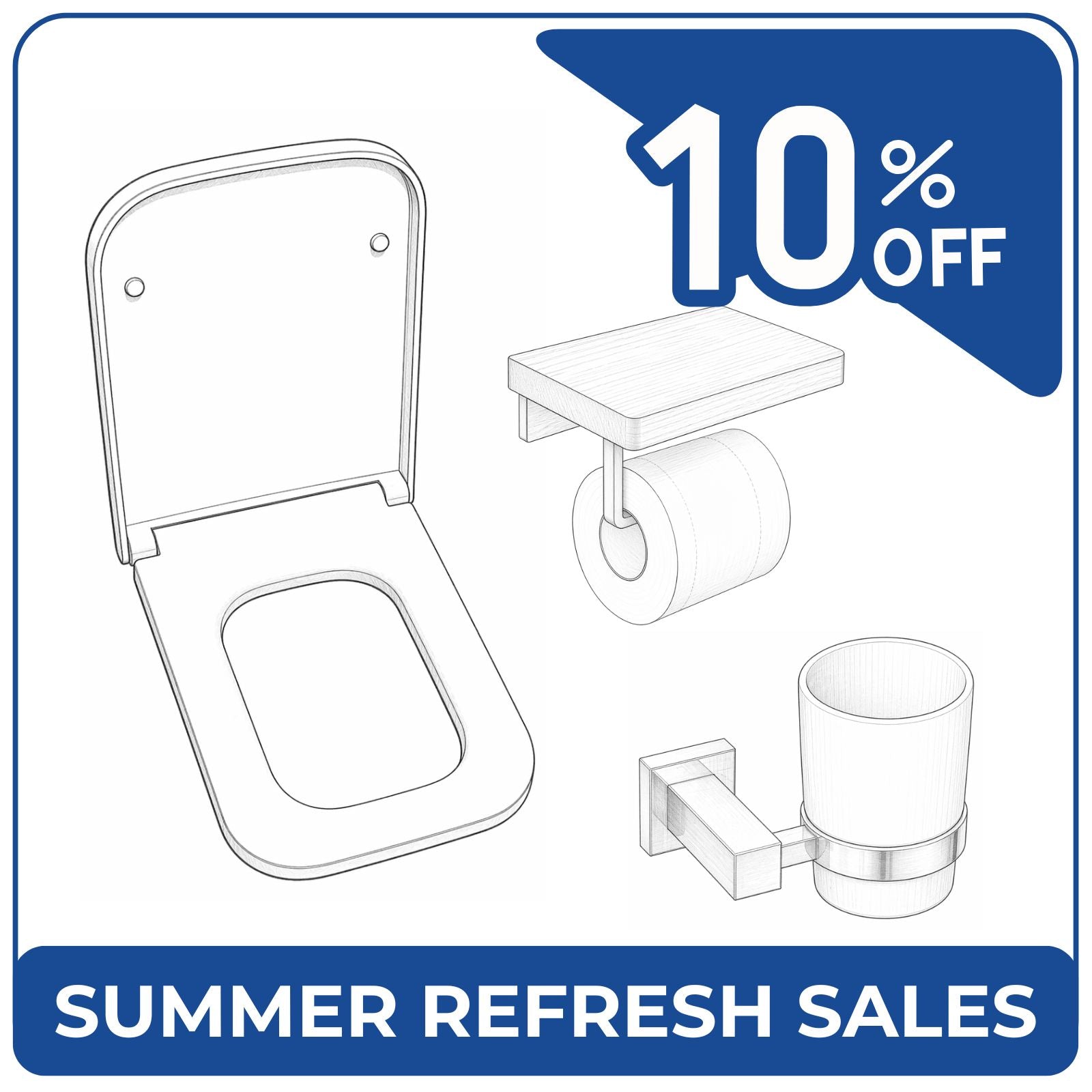 Bathroom Toilet Accessories Sales - Bathrooom Republic UK
