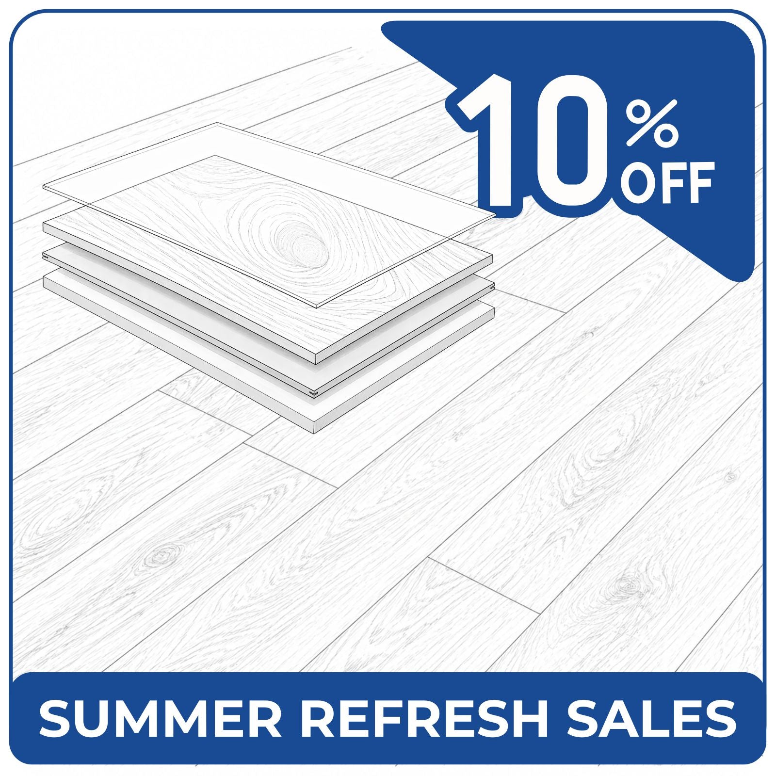 Floor Panel PVC Wooden Flooring Sales - Bathrooom Republic UK