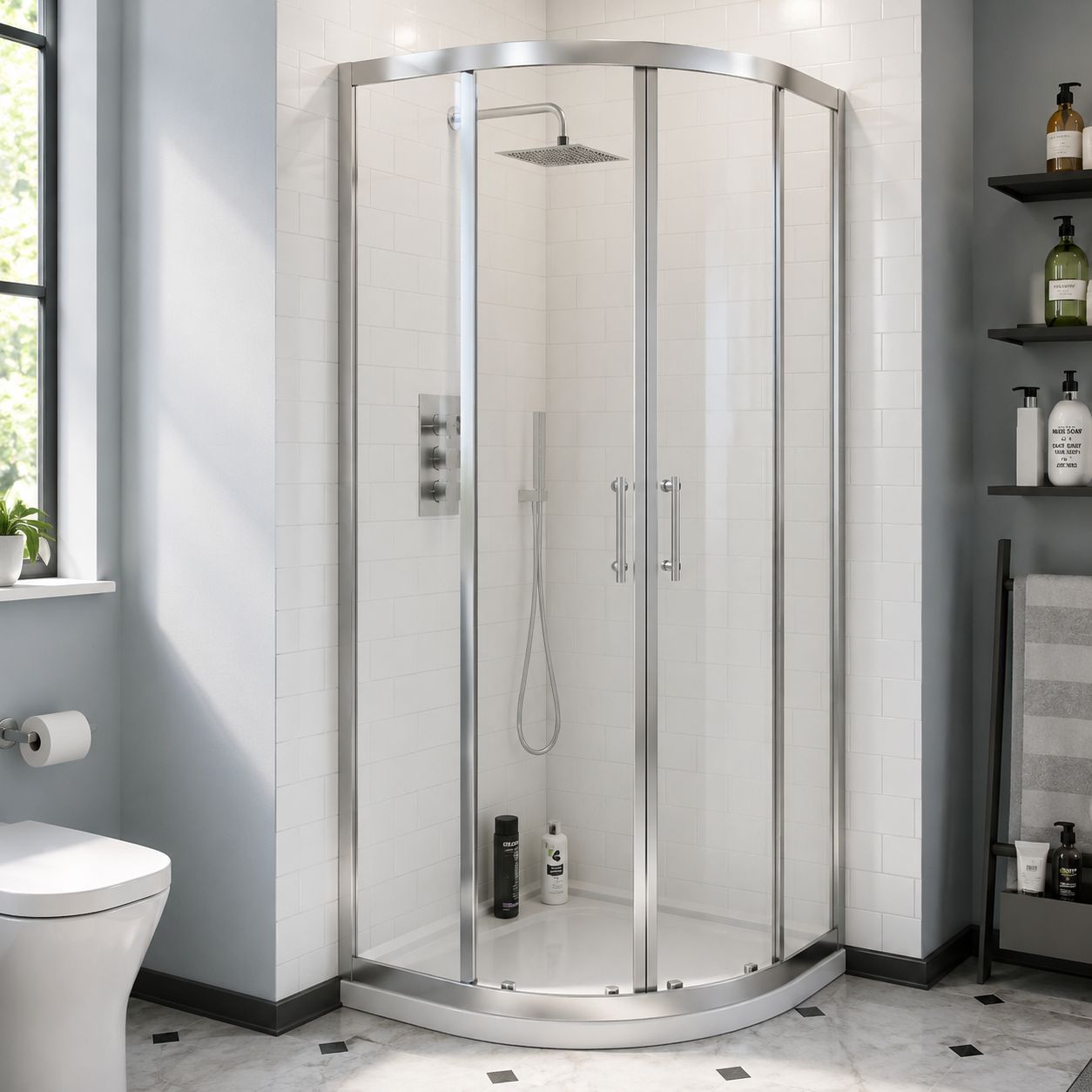 Chrome Doors & Enclosures