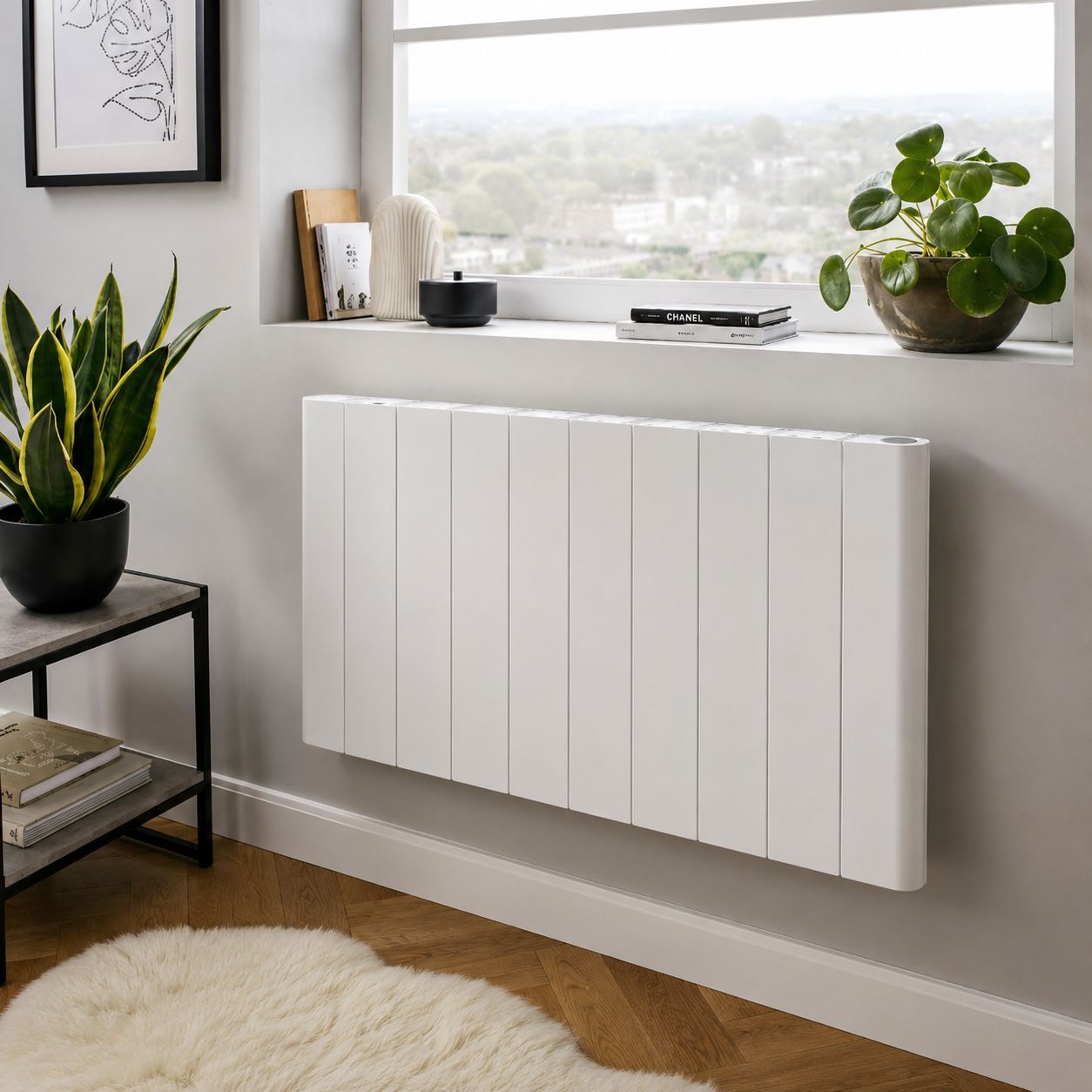 Electric panel radiator for bathroom — Bathroom Republic UK