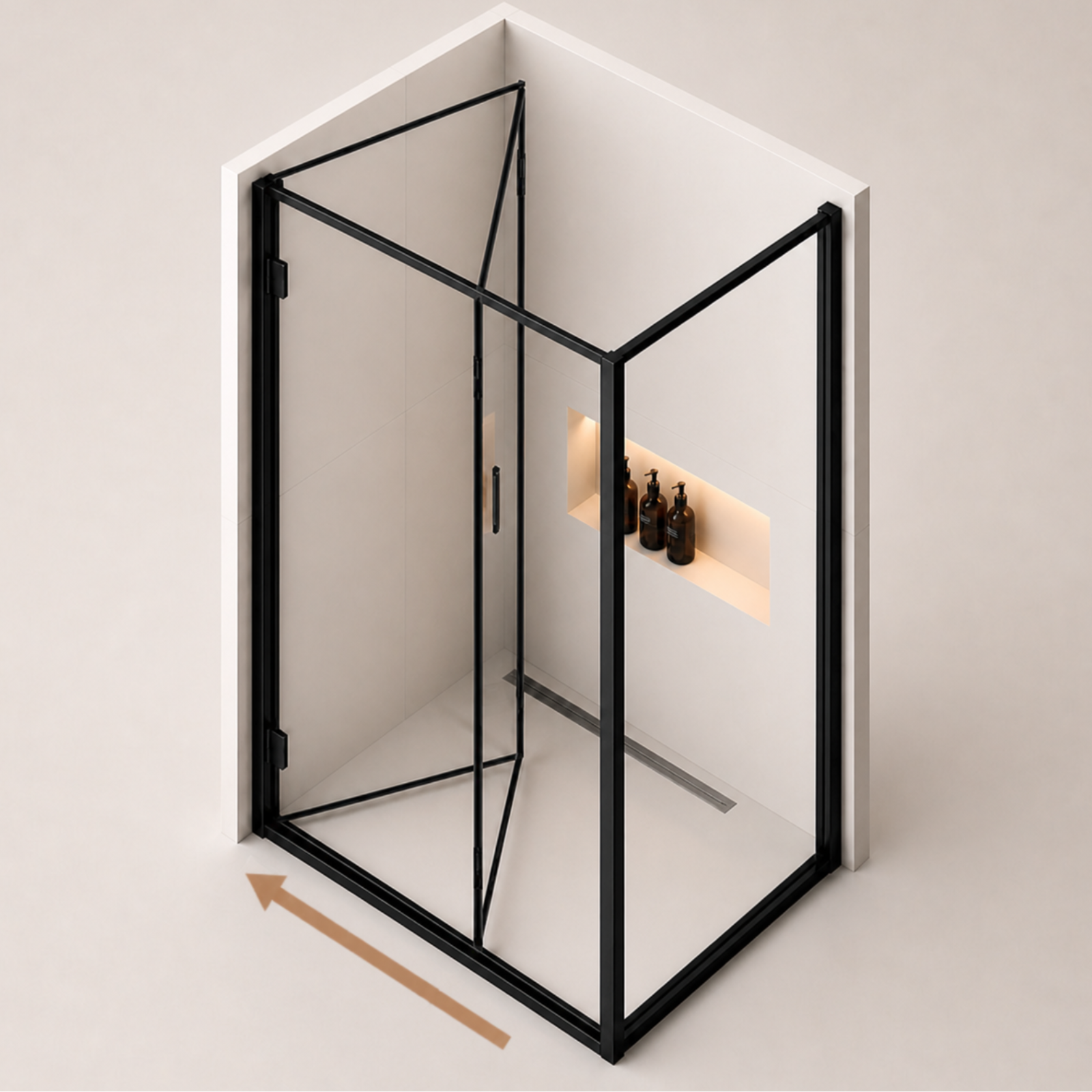 Bi-fold Door Square Enclosures
