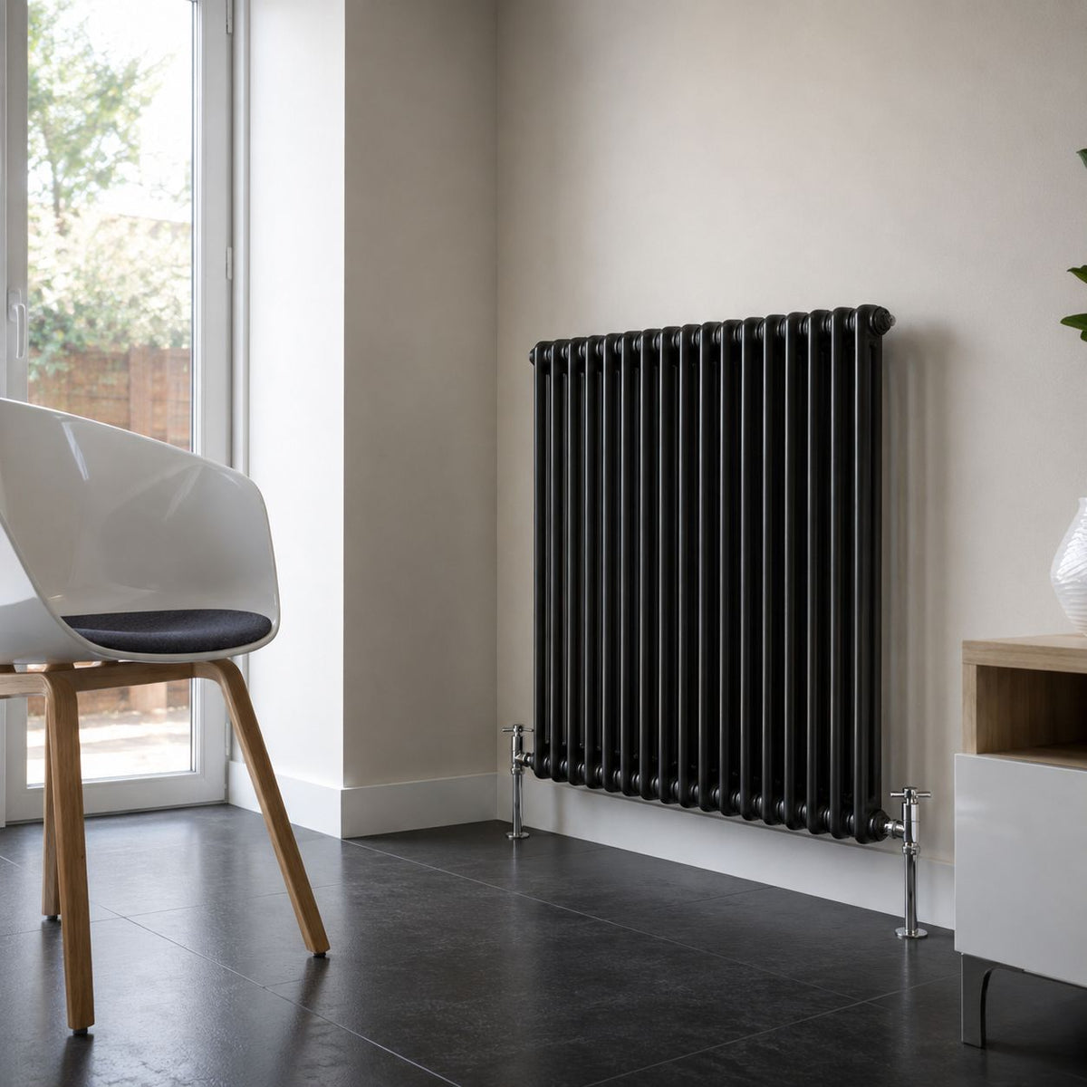 Anthracite, white, black and chrome radiators by colour — Bathroom Republic UK