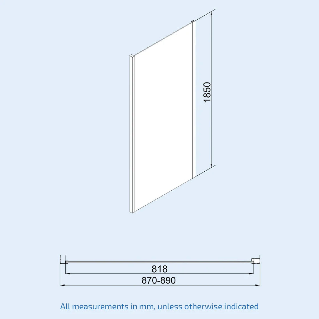 Brushed Brass 900 x 900mm Bi-fold Shower Enclosure + Shower Tray + Waste