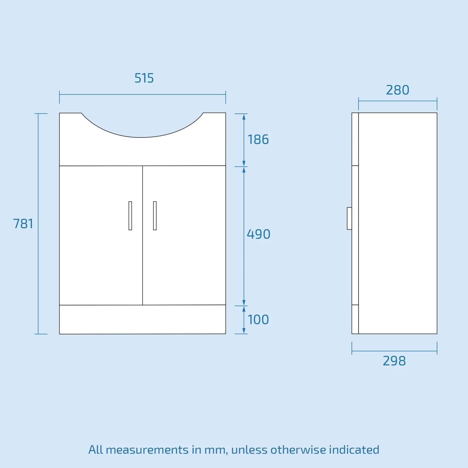 1800mm LH L Shaped Bath, Front Panel, Screen With 550mm Vanity & Toilet