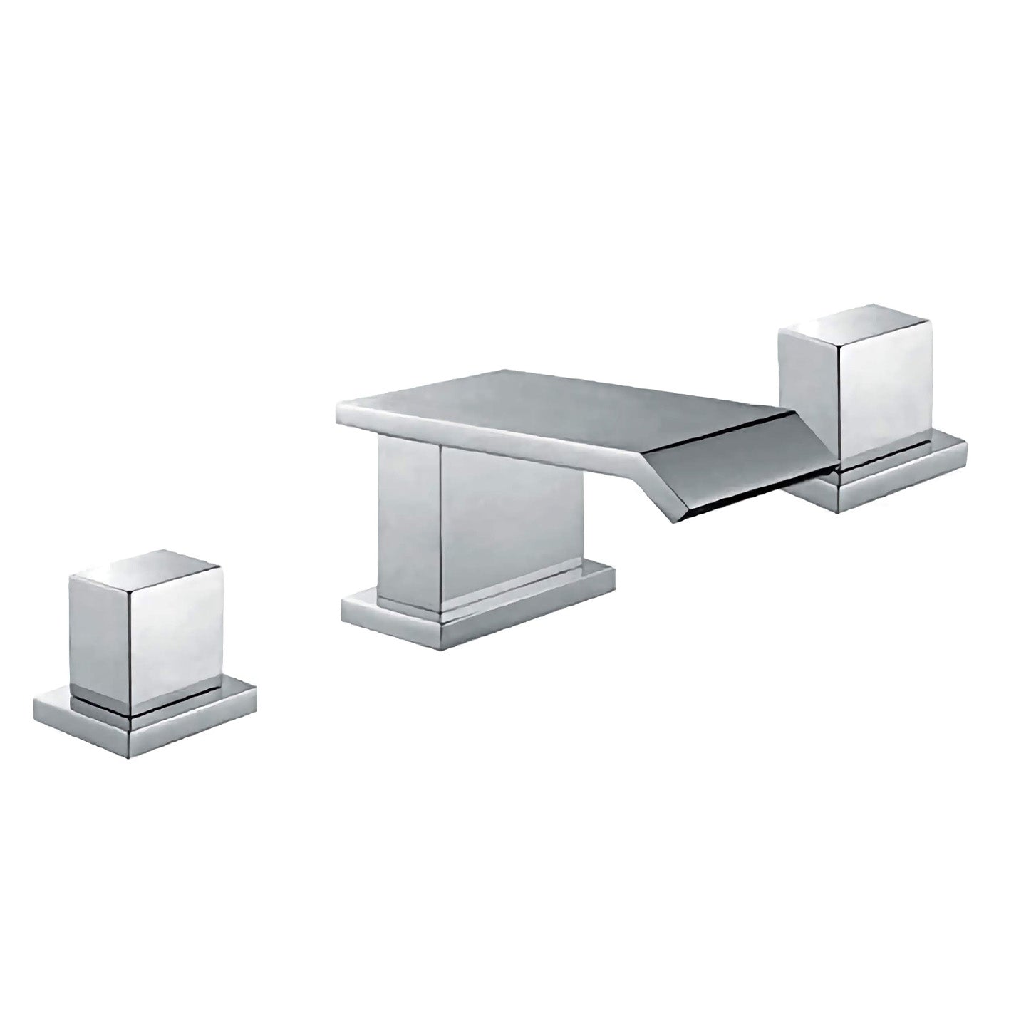Devon 3-piece Waterfall Bath Filler Tap Chrome