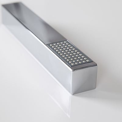 Temel Bathroom Concealed Thermostatic Shower Mixer Valve Square Slim Head 300mm