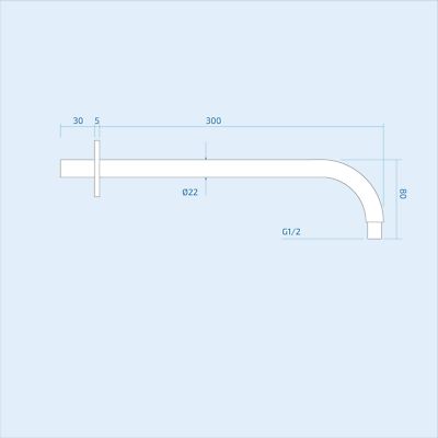 2 DIAL 2 WAY ROUND CONCEALED THERMOSTATIC MIXER VALVE ABS SHOWER HAND HELD KIT