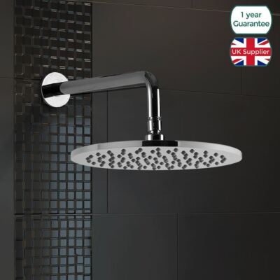 Round Full Chrome Abs Shower Head 200mm