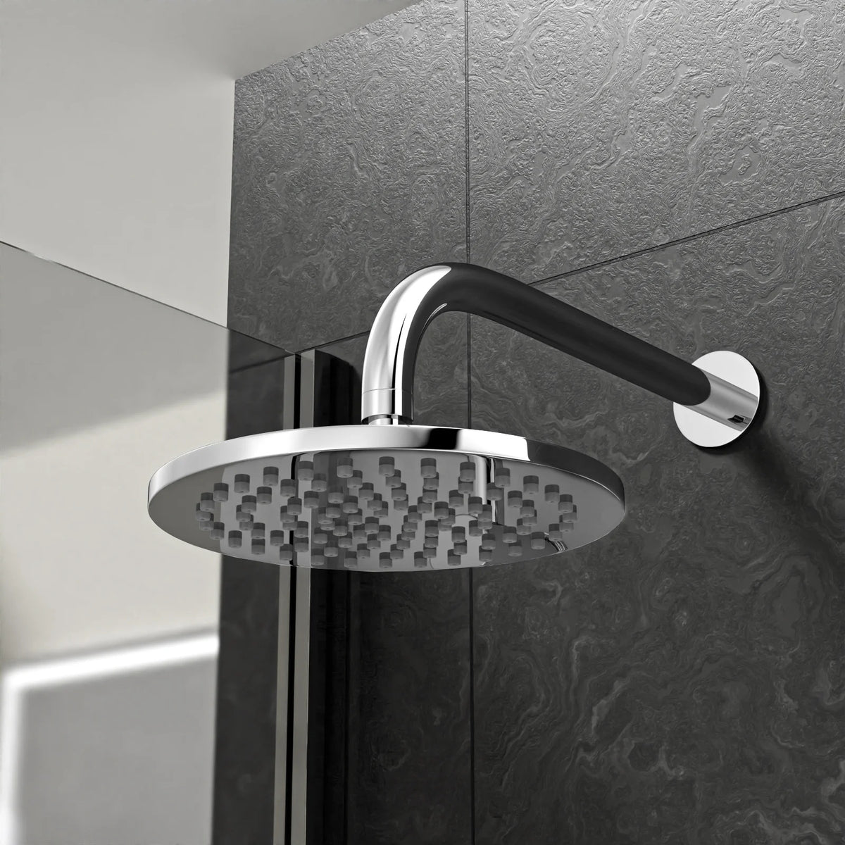 3 Dial 3 Outlet Concealed Thermostatic Shower With Bath Filler & Sprung Waste