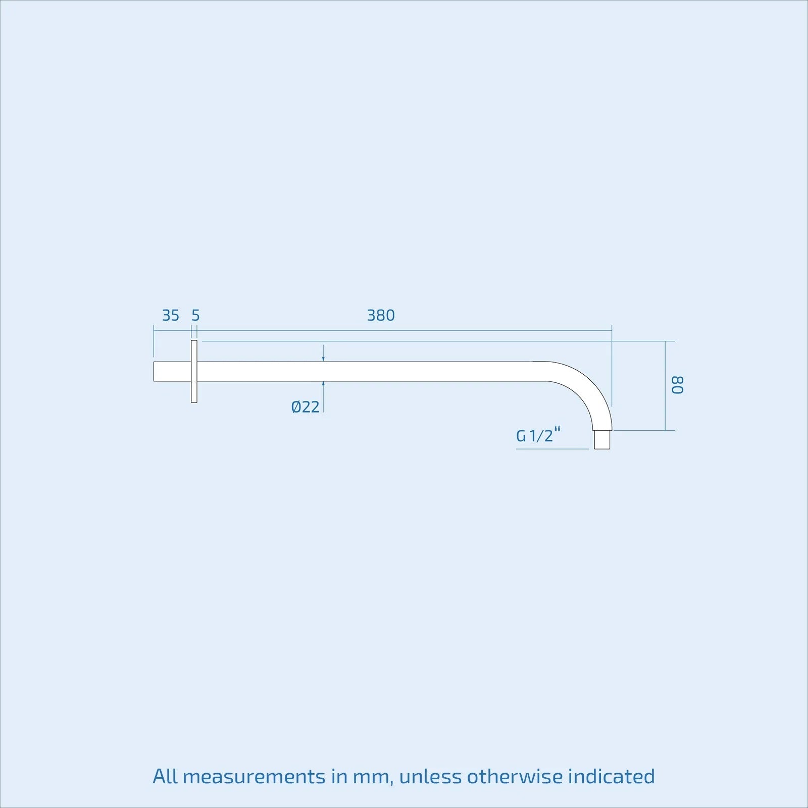 3 Dial 3 Outlet Concealed Thermostatic Shower - Round shower set
