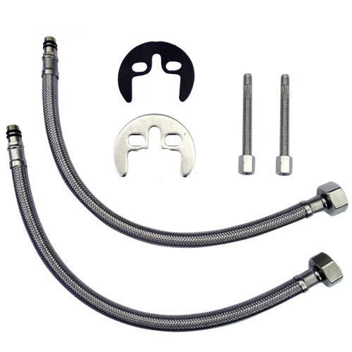 Studio Modern Chrome Basin Sink Mono Mixer Tap & Bath Shower Mixer Tap Set