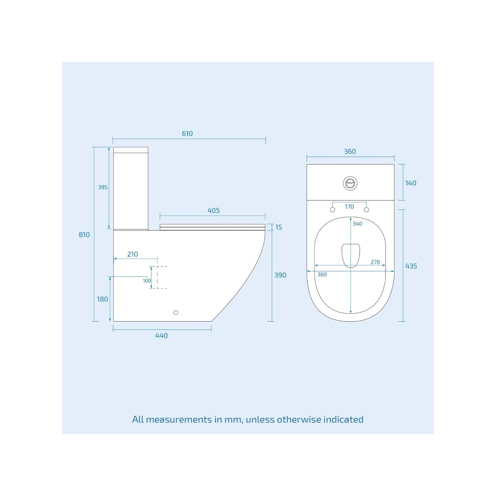 500mm Floor Standing Vanity With Ceramic Basin & Close Coupled Toilet, 900mm Quadrant Screen
