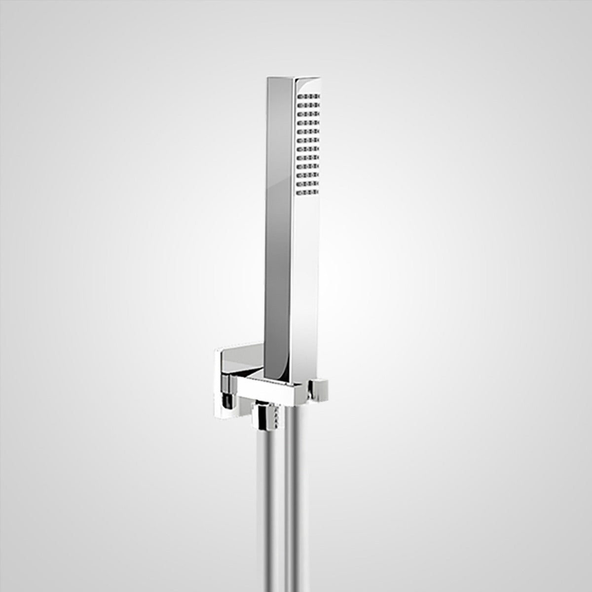 Lilly Chrome 3 Dial 3 Way Square Concealed Thermostatic Mixer Valve + Square Handset + Bath Filler + Square Shower Head