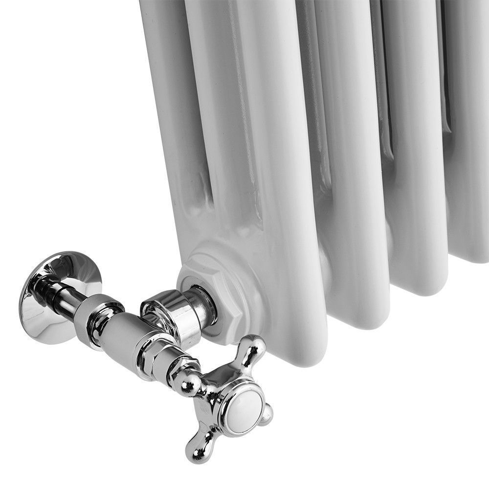 Maine White 300 X 999 Horizontal Triple Column Designer Radiator Central Heating