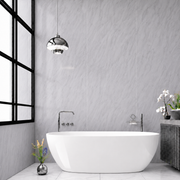 Light Grey Marble Gloss PVC Shower Wall Panel 1000mm x 2400mm x 10mm