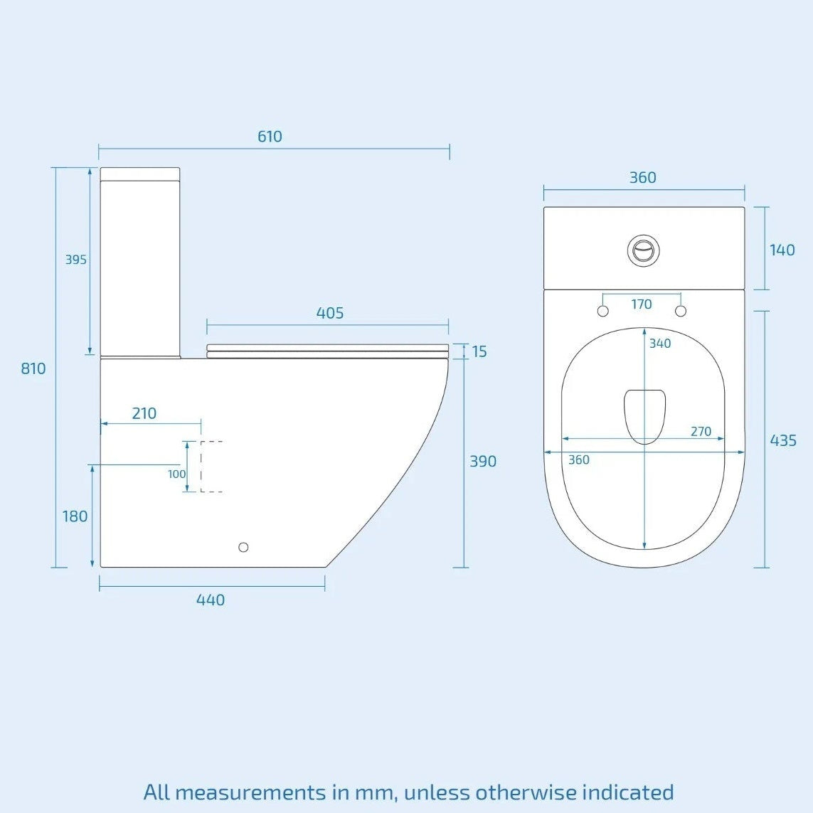 600mm Freestanding Anthracite Vanity with Close Coupled Toilet & 900mm Quadrant Screen