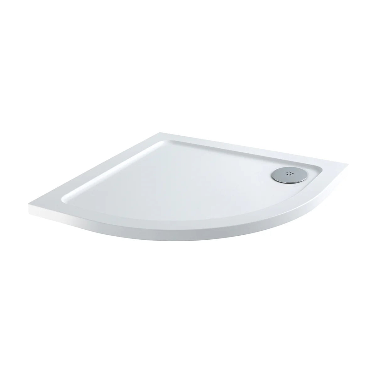 900 X 900 Square Resin Shower Tray 30mm Thick For Wetroom Enclosure