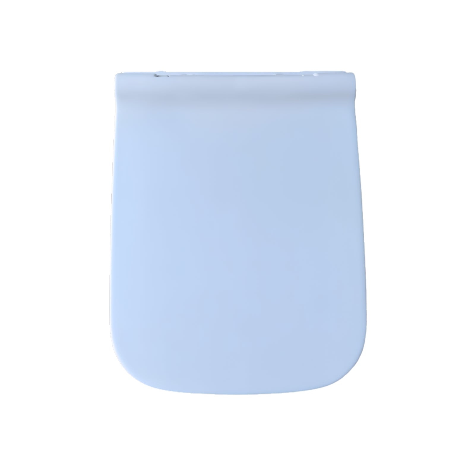 Square Shaped Quick Release Soft-Close Toilet Seat White
