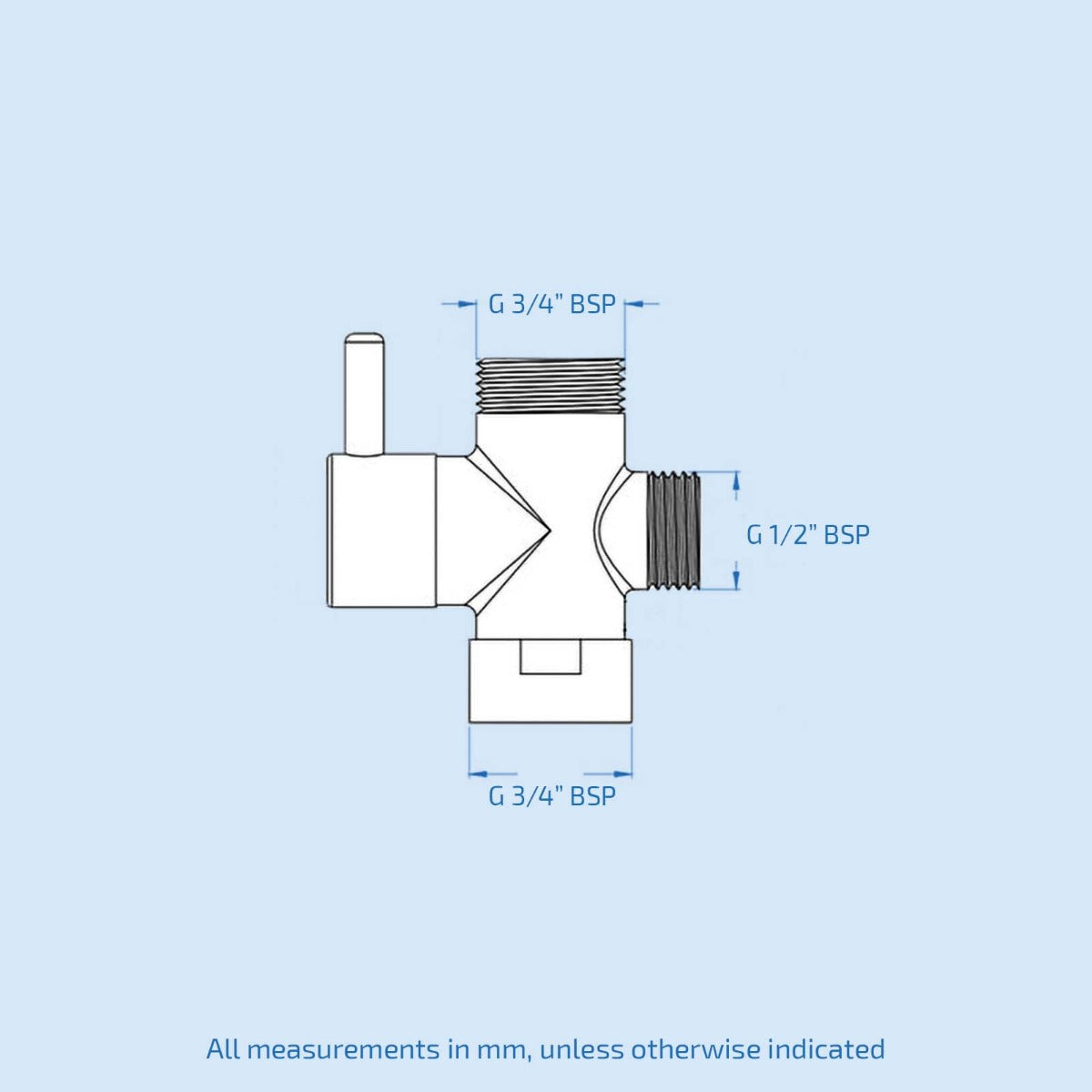 Hygienic Douche Toilet Shataf Bidet Shower Spray and  Diverter Set
