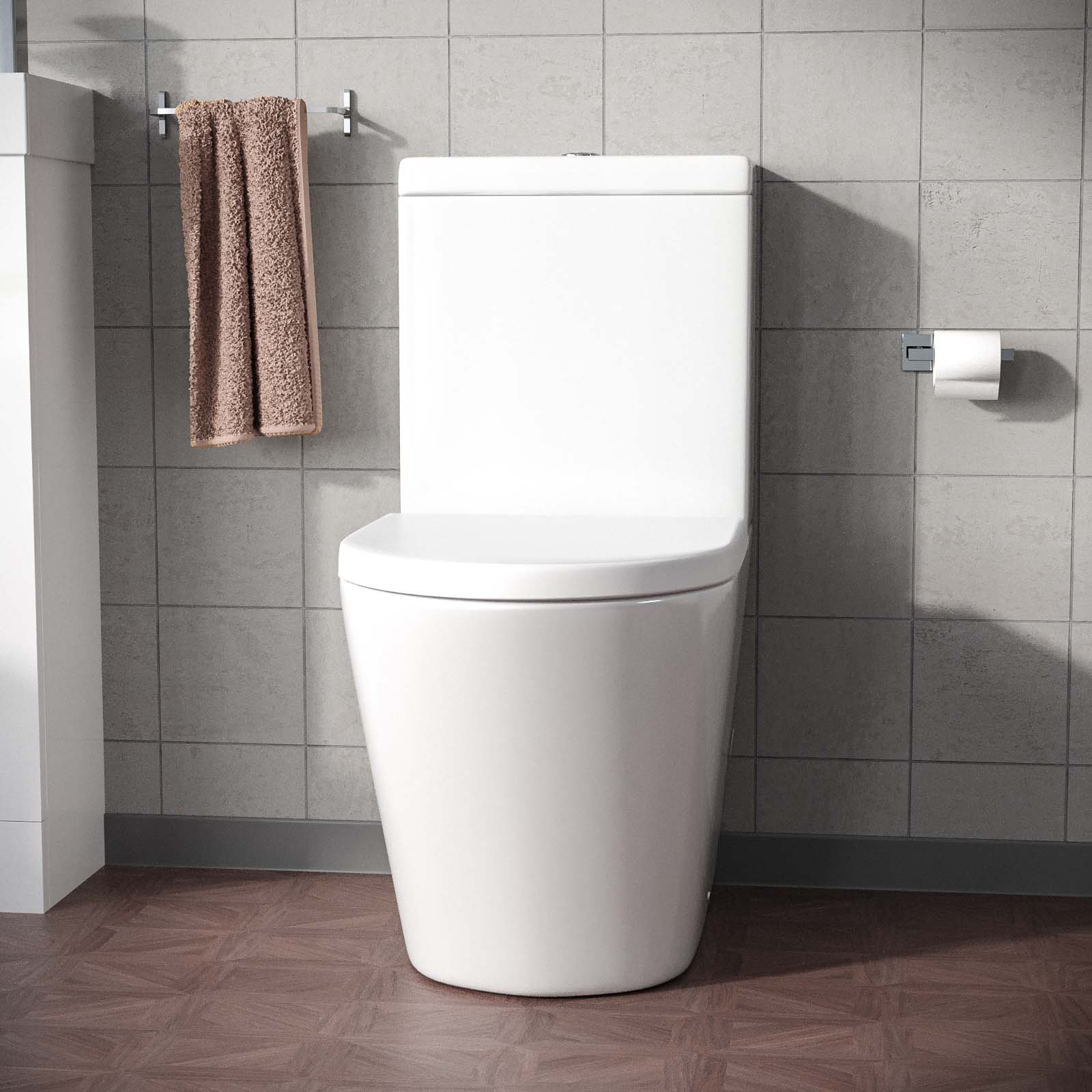 Oakham Close Coupled Toilet & Soft Close Seat