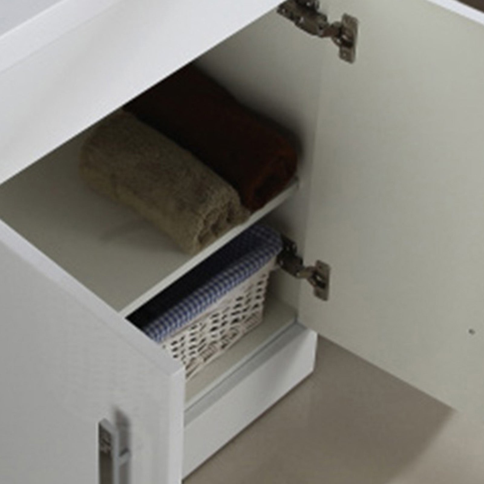 Aric 1100mm LH Freestanding Grey Vanity with BTW Toilet, WC & Basin