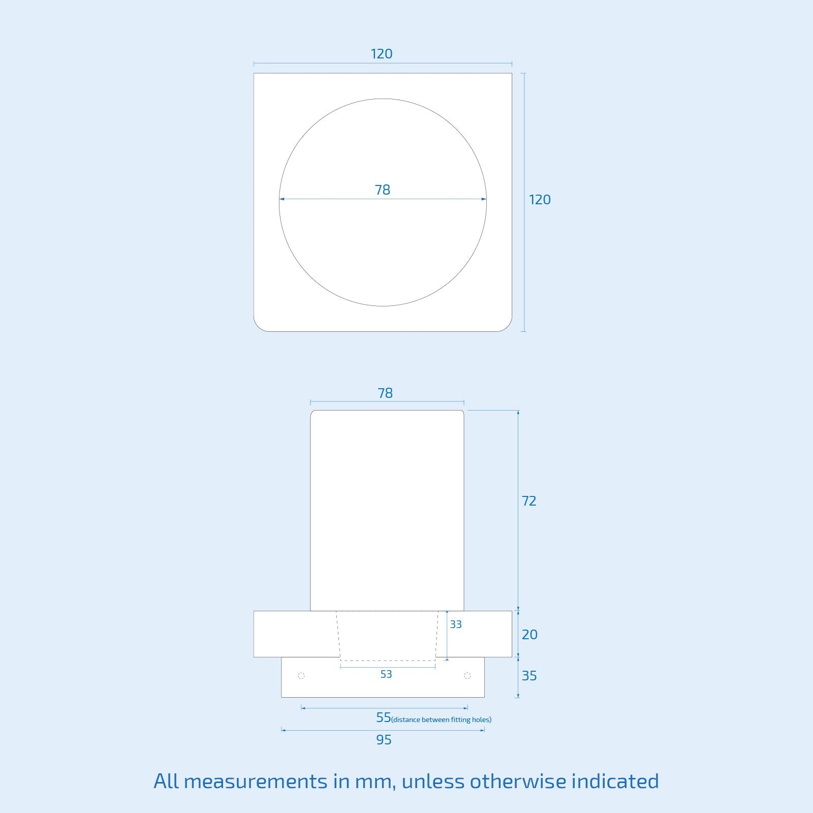 Abloh Luxury Ceramic Toothbrush Holder with Shelf Wooden Walnut & Brushed Gold