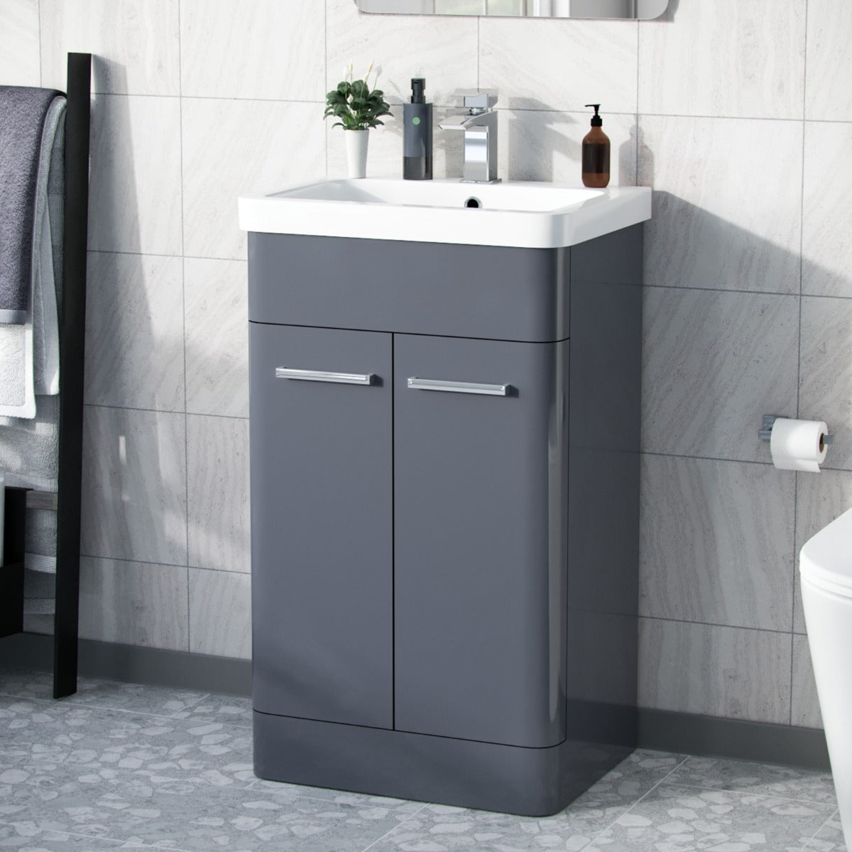 Afern 600mm Vanity Unit Cabinet